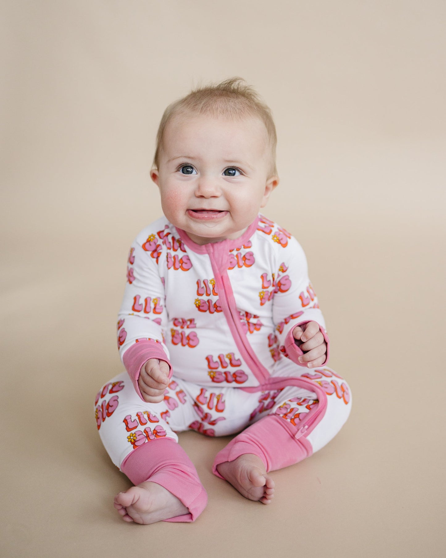 Lil Sis Bamboo Zip Romper