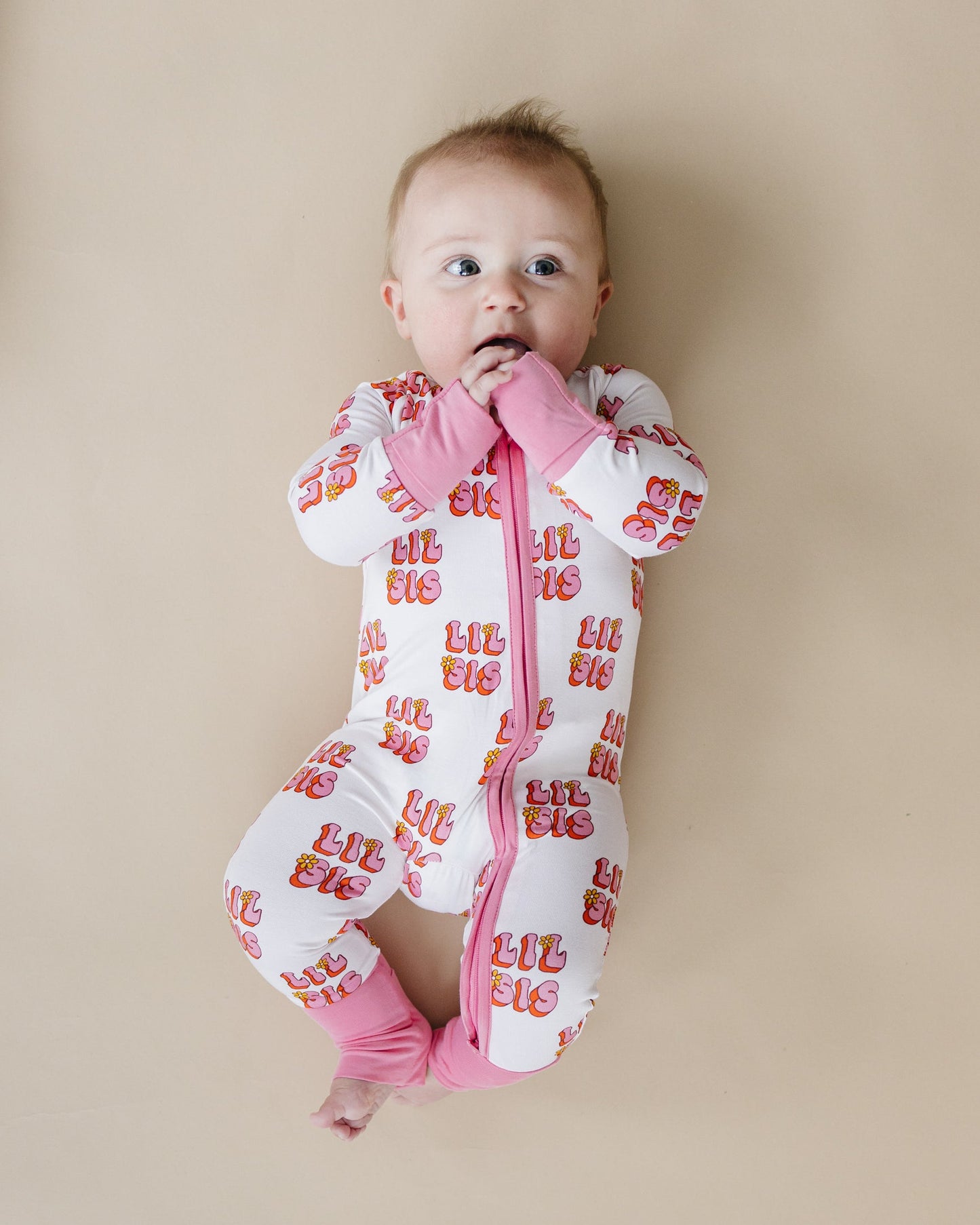Lil Sis Bamboo Zip Romper