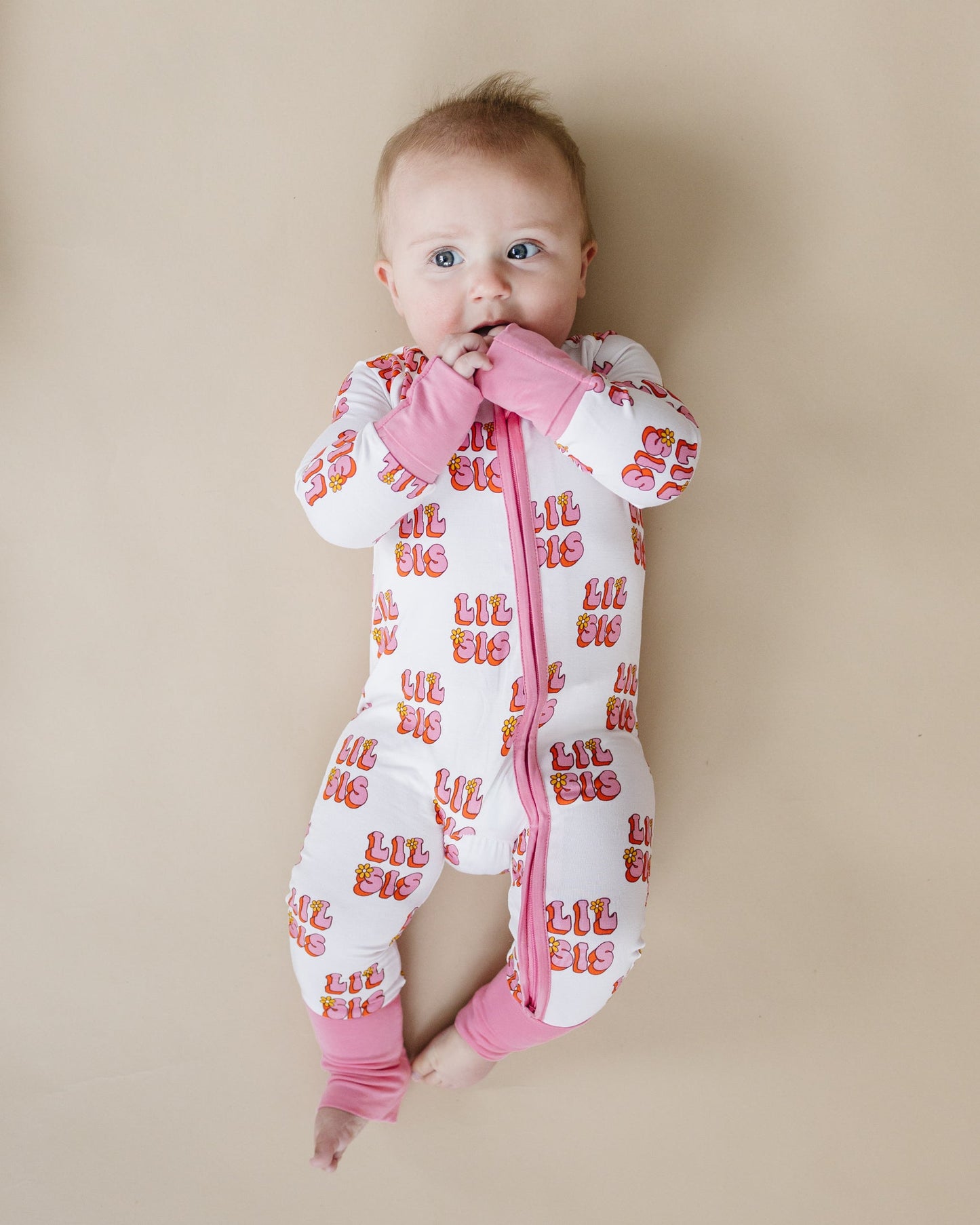 Lil Sis Bamboo Zip Romper