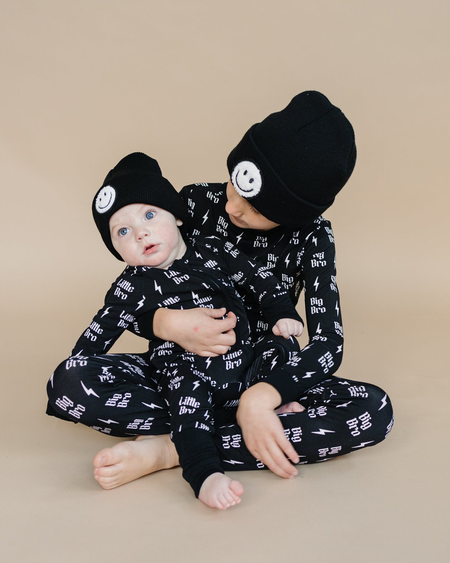 Little Bro Bamboo Zip Romper