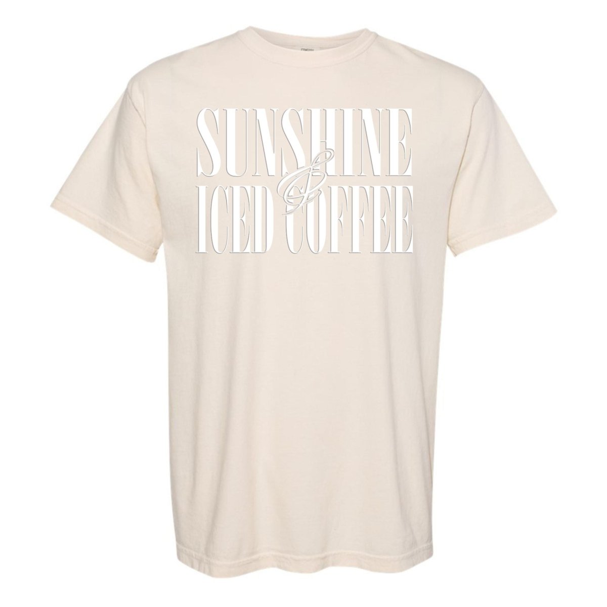 Sunshine & Iced Coffee PUFF T-Shirt