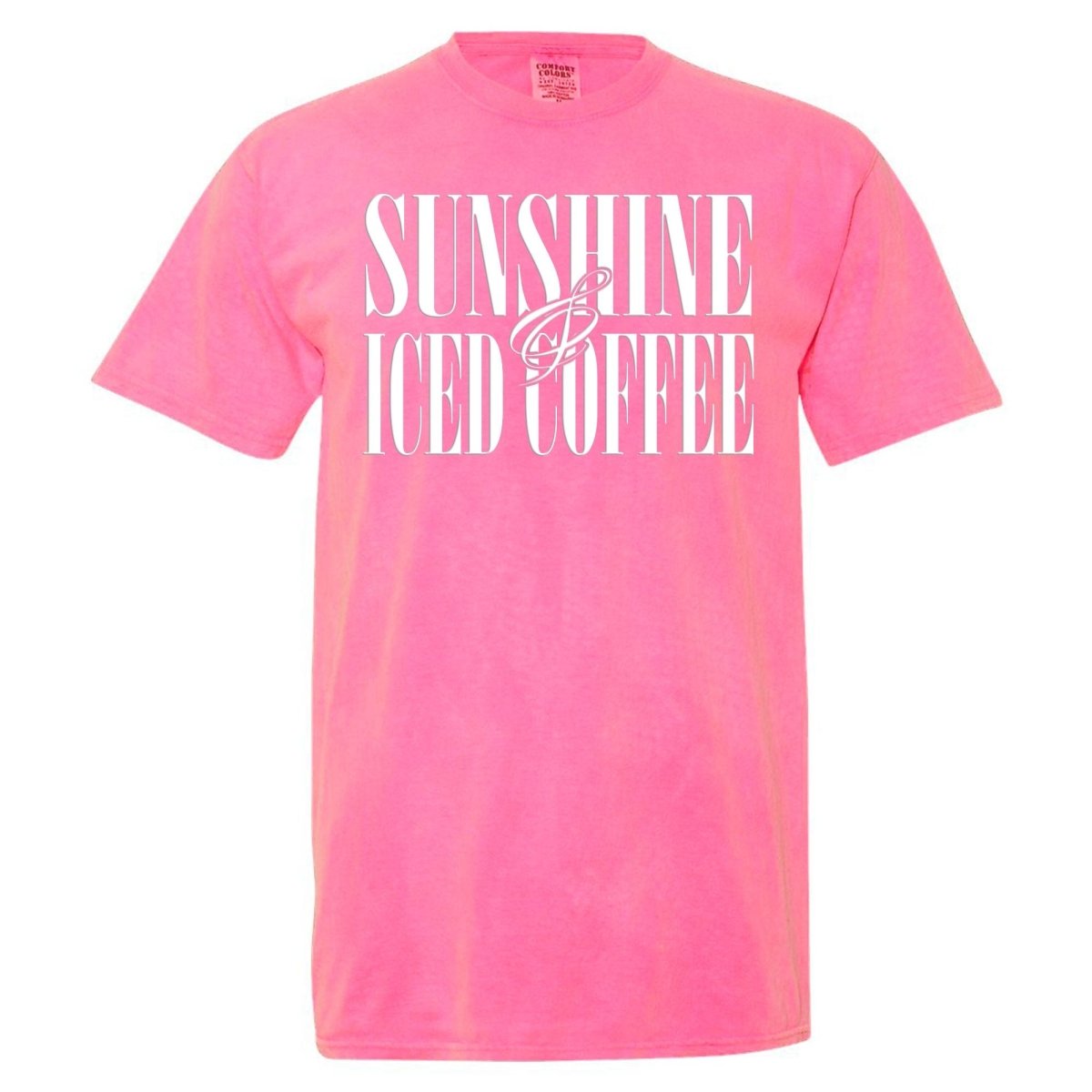 Sunshine & Iced Coffee PUFF T-Shirt