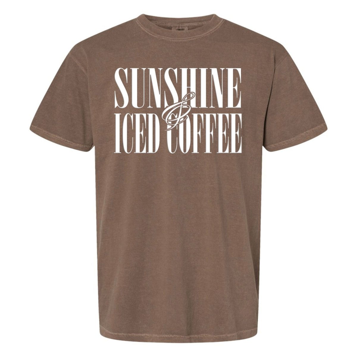 Sunshine & Iced Coffee PUFF T-Shirt