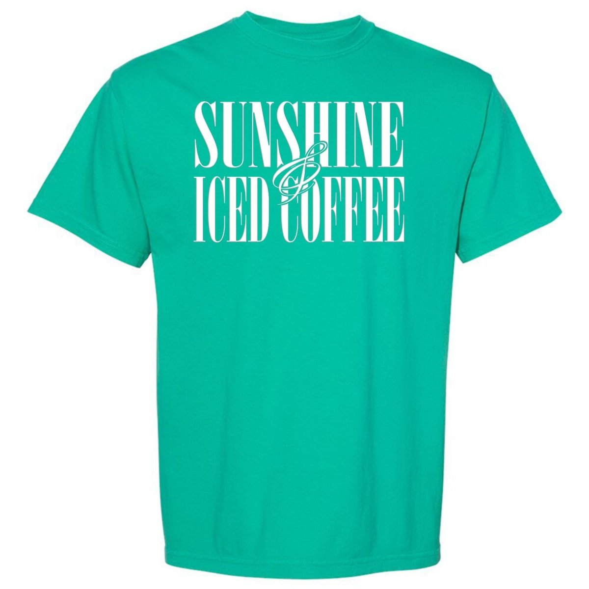 Sunshine & Iced Coffee PUFF T-Shirt