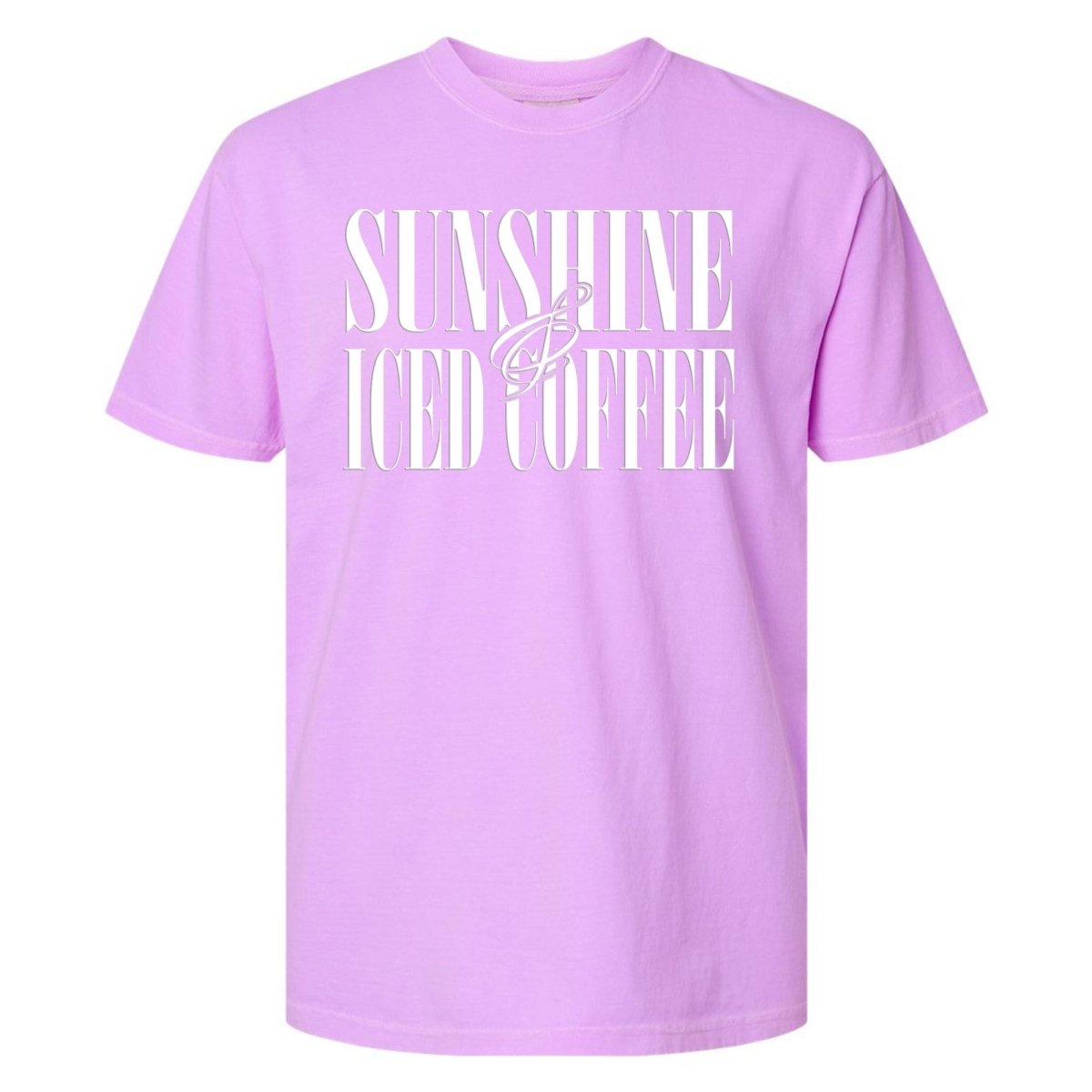 Sunshine & Iced Coffee PUFF T-Shirt