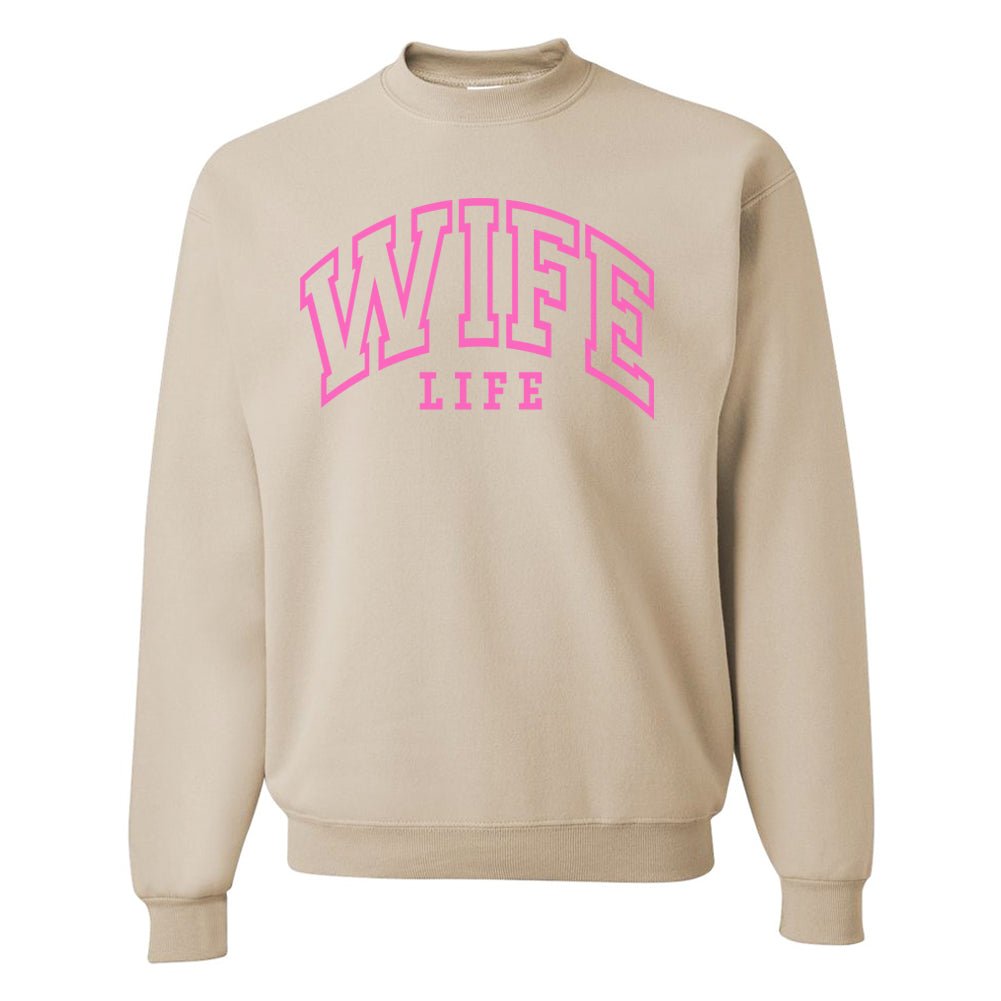 Wife Life Crewneck Sweatshirt