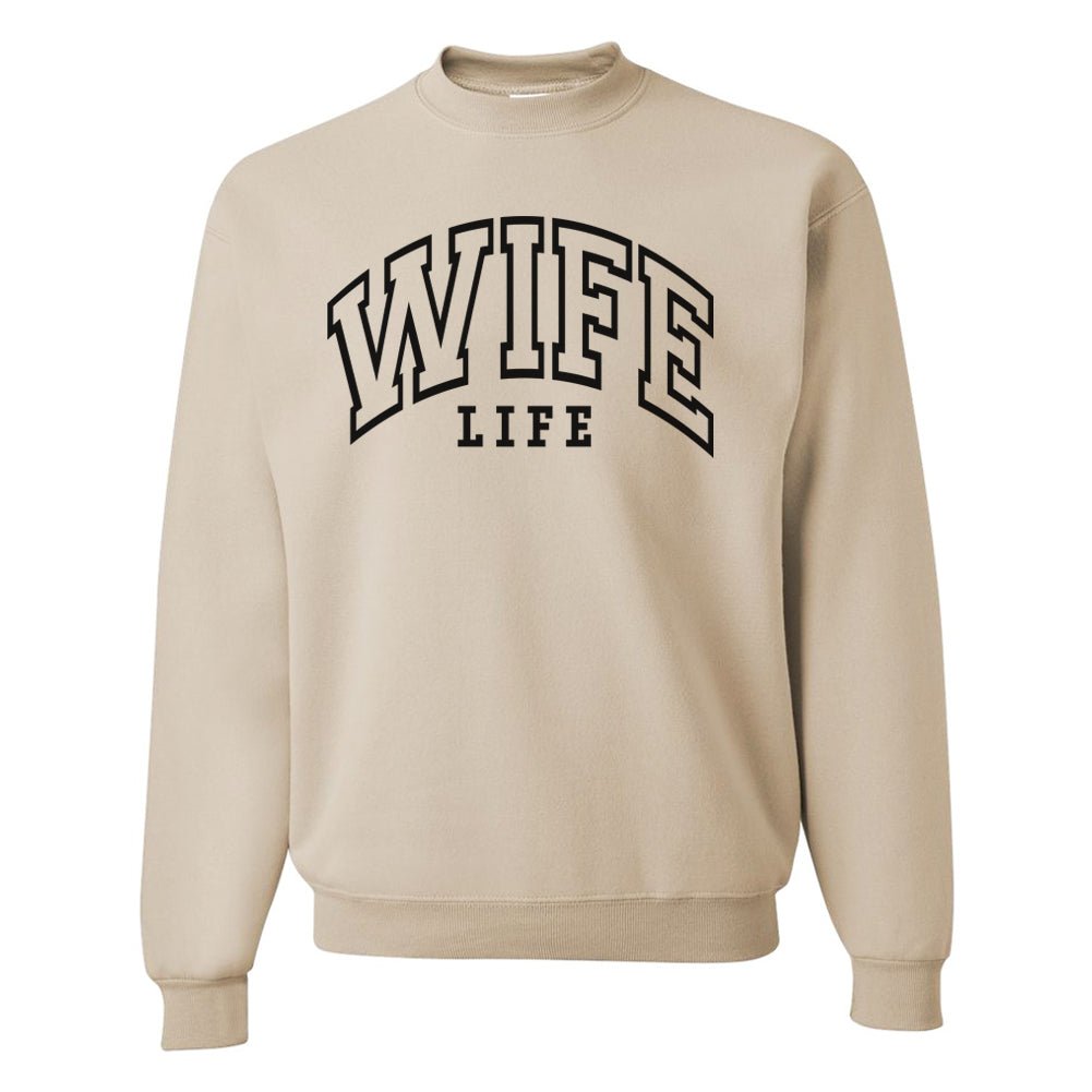 Wife Life Crewneck Sweatshirt