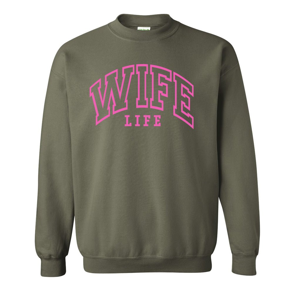 Wife Life Crewneck Sweatshirt