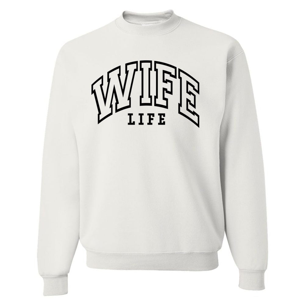 Wife Life Crewneck Sweatshirt