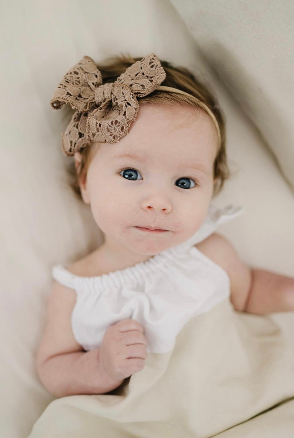 Latte Lace Bow