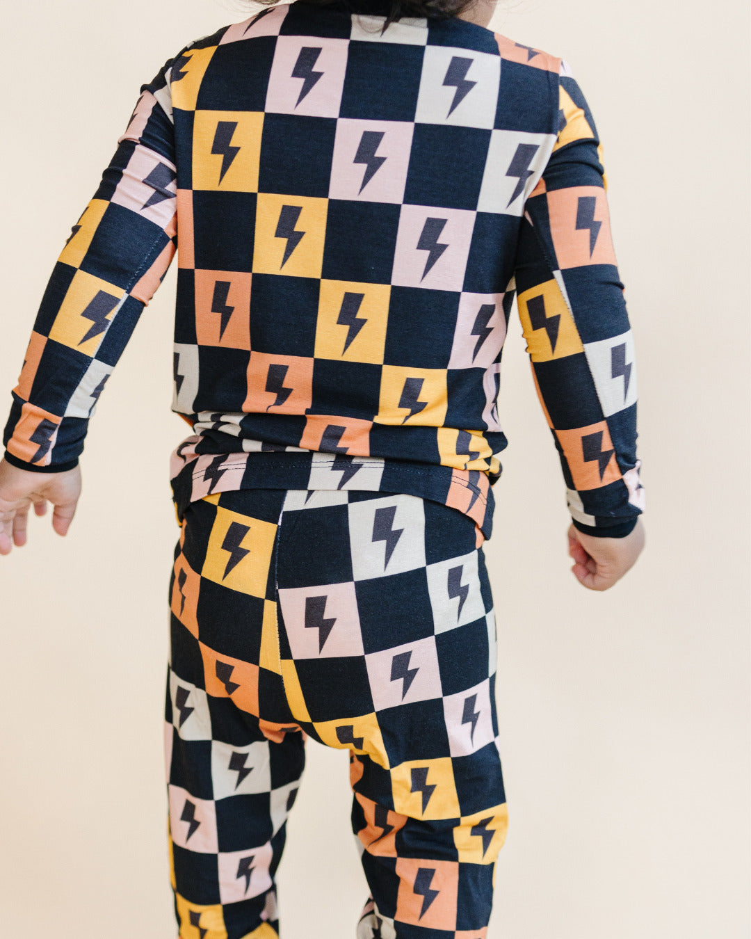 Two Piece Set | Colorful Checks & Bolts
