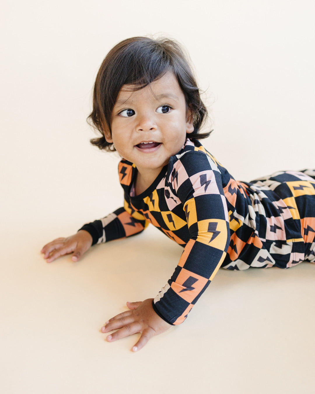 Two Piece Set | Colorful Checks & Bolts