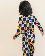 Two Piece Set | Colorful Checks & Bolts