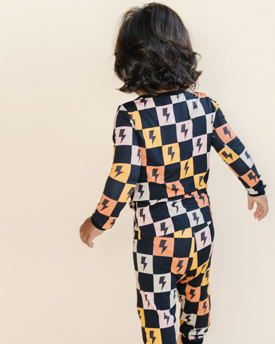 Two Piece Set | Colorful Checks & Bolts