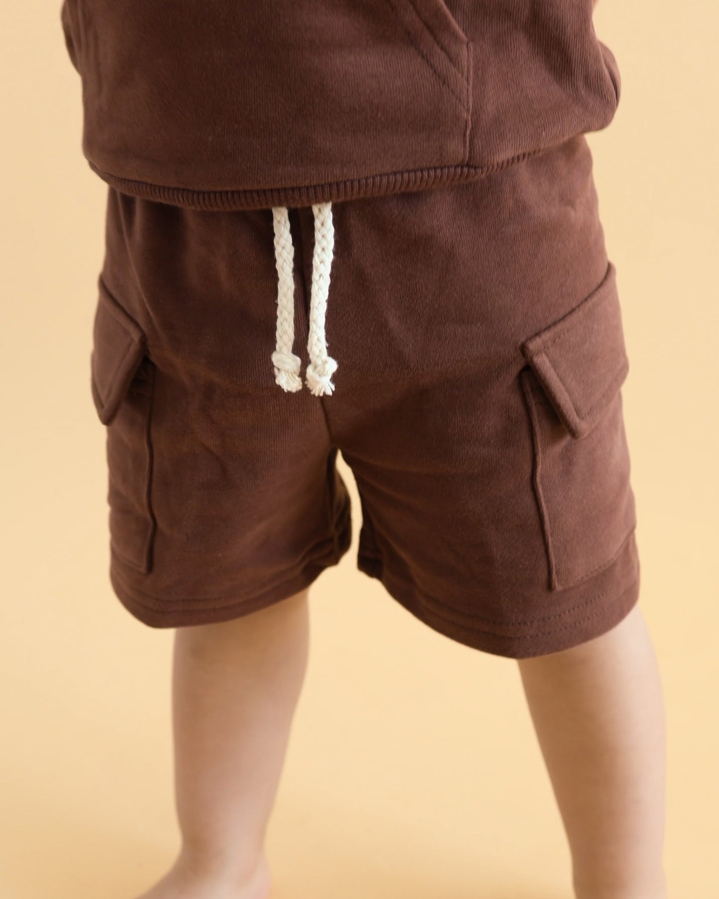 Cargo Shorts Set | Chocolate