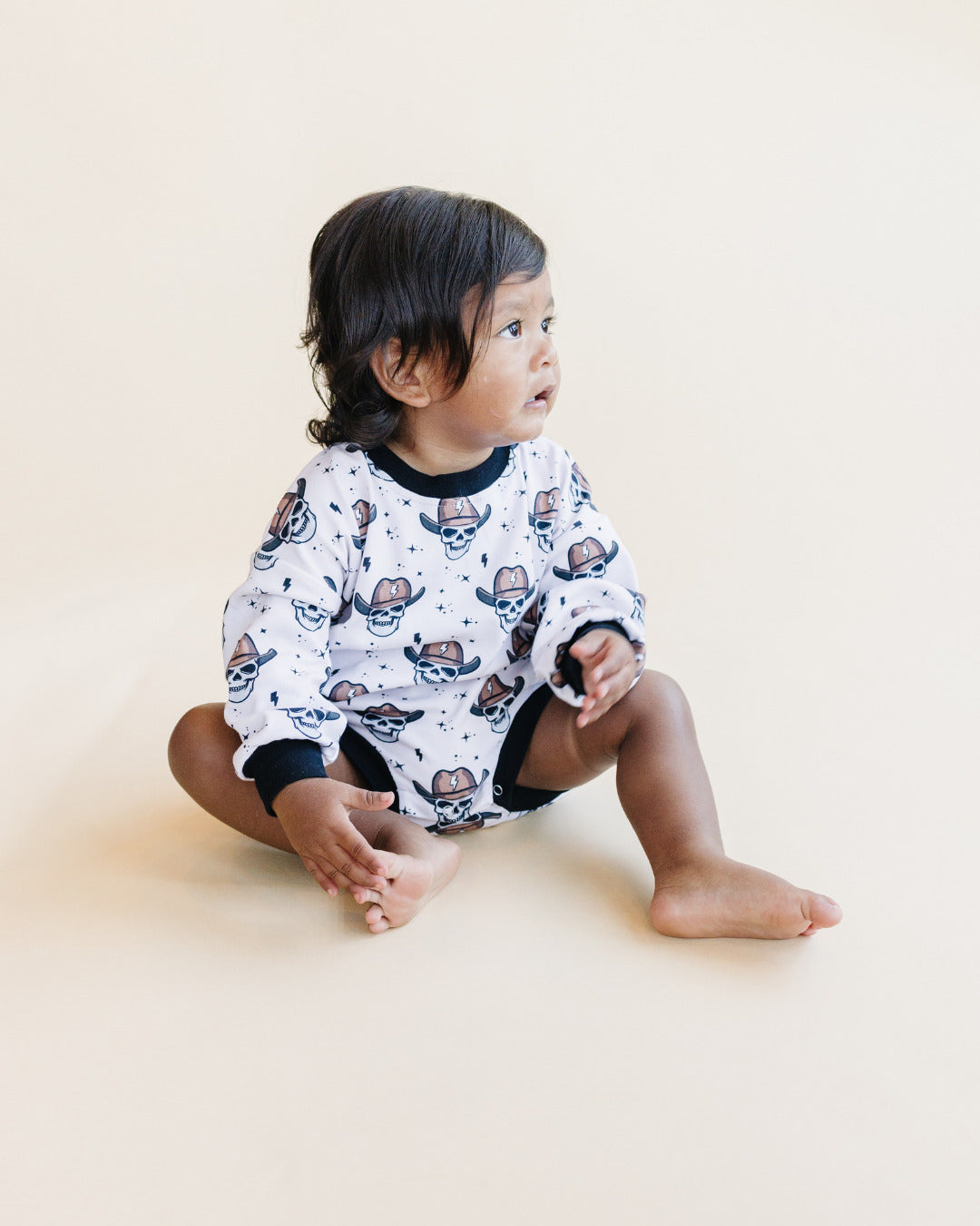 Bolt Cowboy Bubble Romper