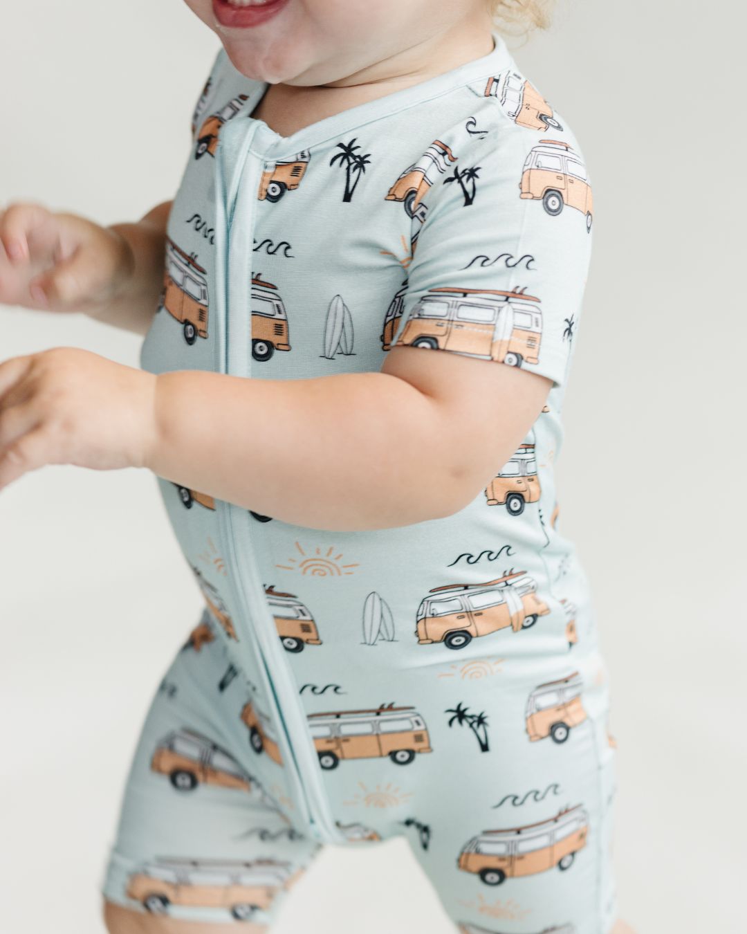 Shorty Romper | Retro Beach