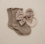 Latte Lace Bow