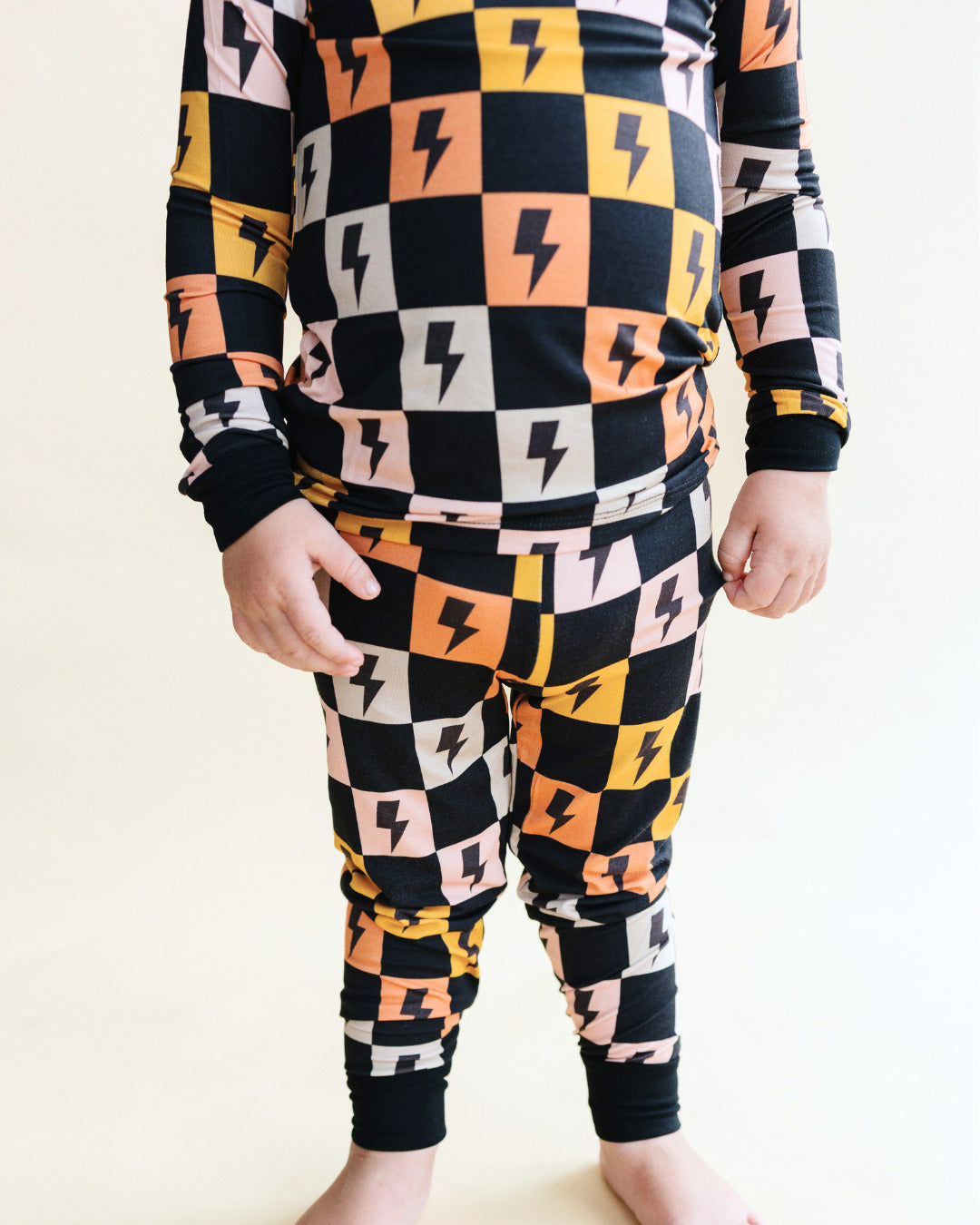 Two Piece Set | Colorful Checks & Bolts