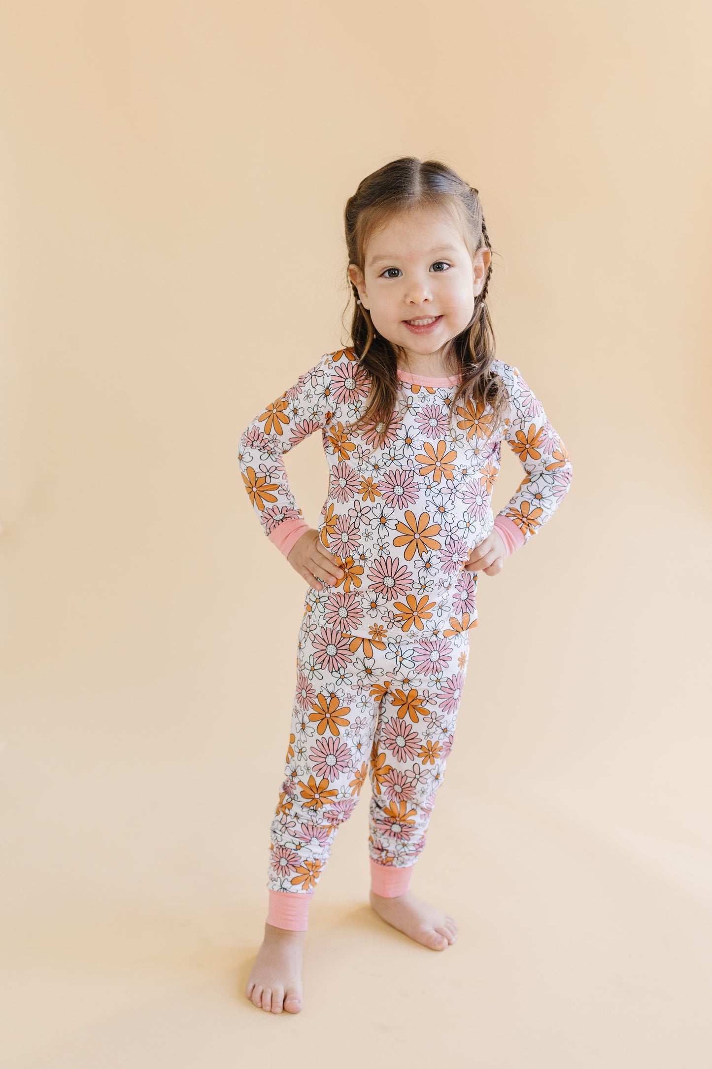 Retro Garden Bamboo Two Piece Set
