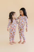 Retro Garden Bamboo Two Piece Set