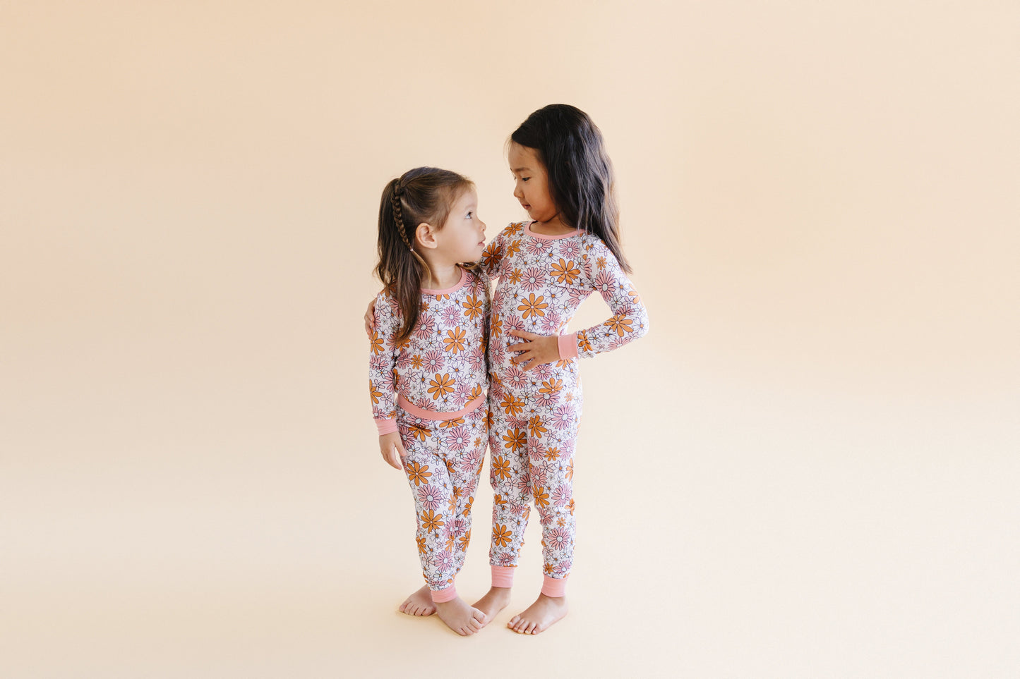 Retro Garden Bamboo Two Piece Set