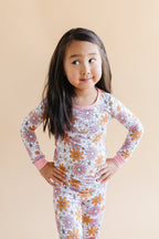 Retro Garden Bamboo Two Piece Set