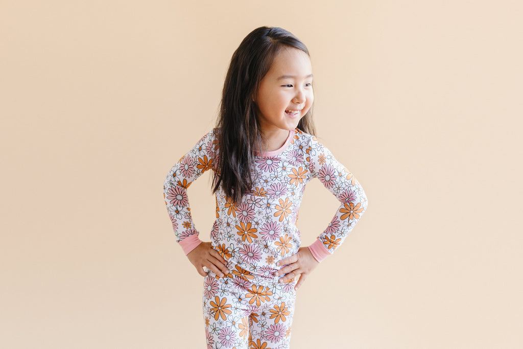 Retro Garden Bamboo Two Piece Set