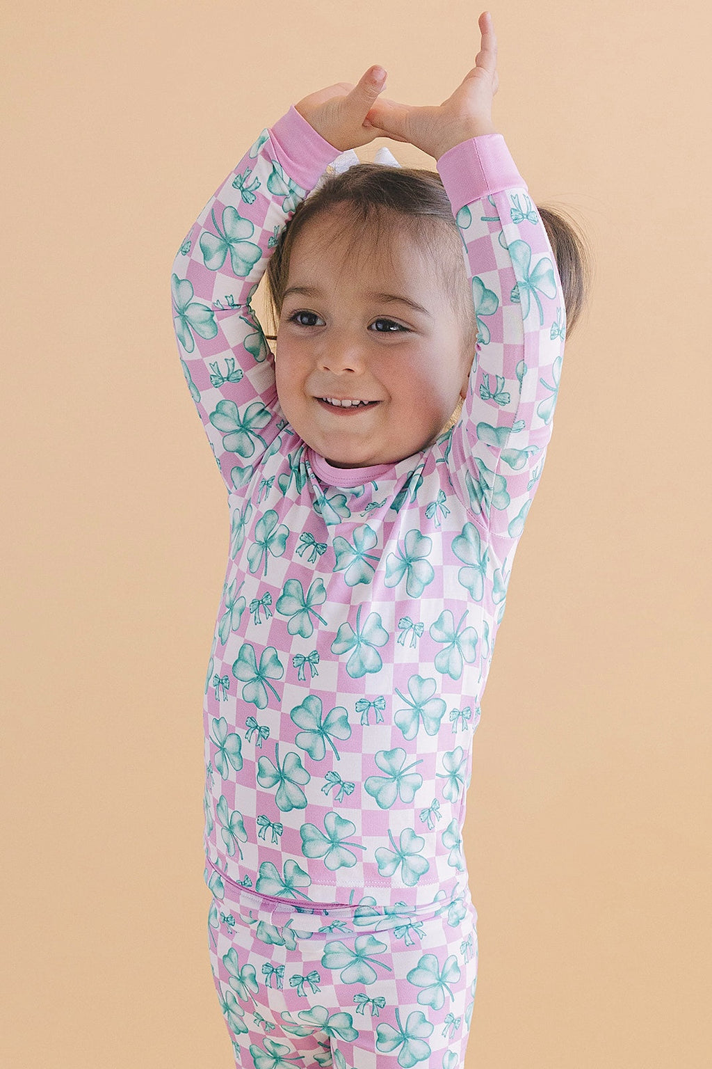 Bamboo Two Piece Set | Shamrock & Bows