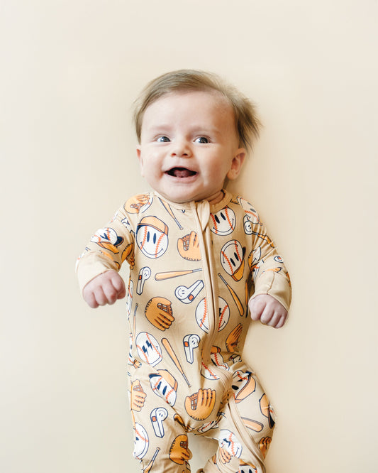 Cool Catch Bamboo Zip Romper