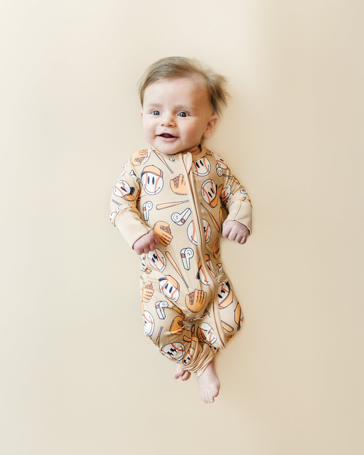 Cool Catch Bamboo Zip Romper