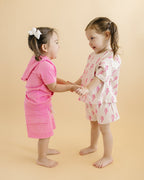 Cargo Shorts Set | Pink