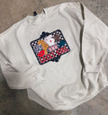 Lucky girl checker collage Tee or Sweatshirt