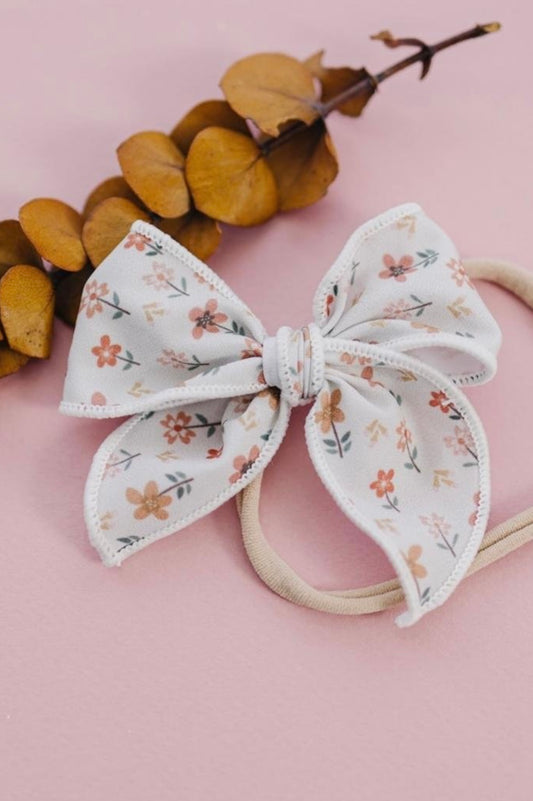Ivy Floral Bow
