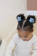 Mini Charcoal Daisy Claw Clip Set