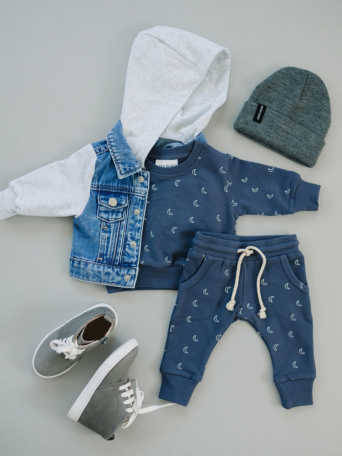 Hooded Jean Jacket