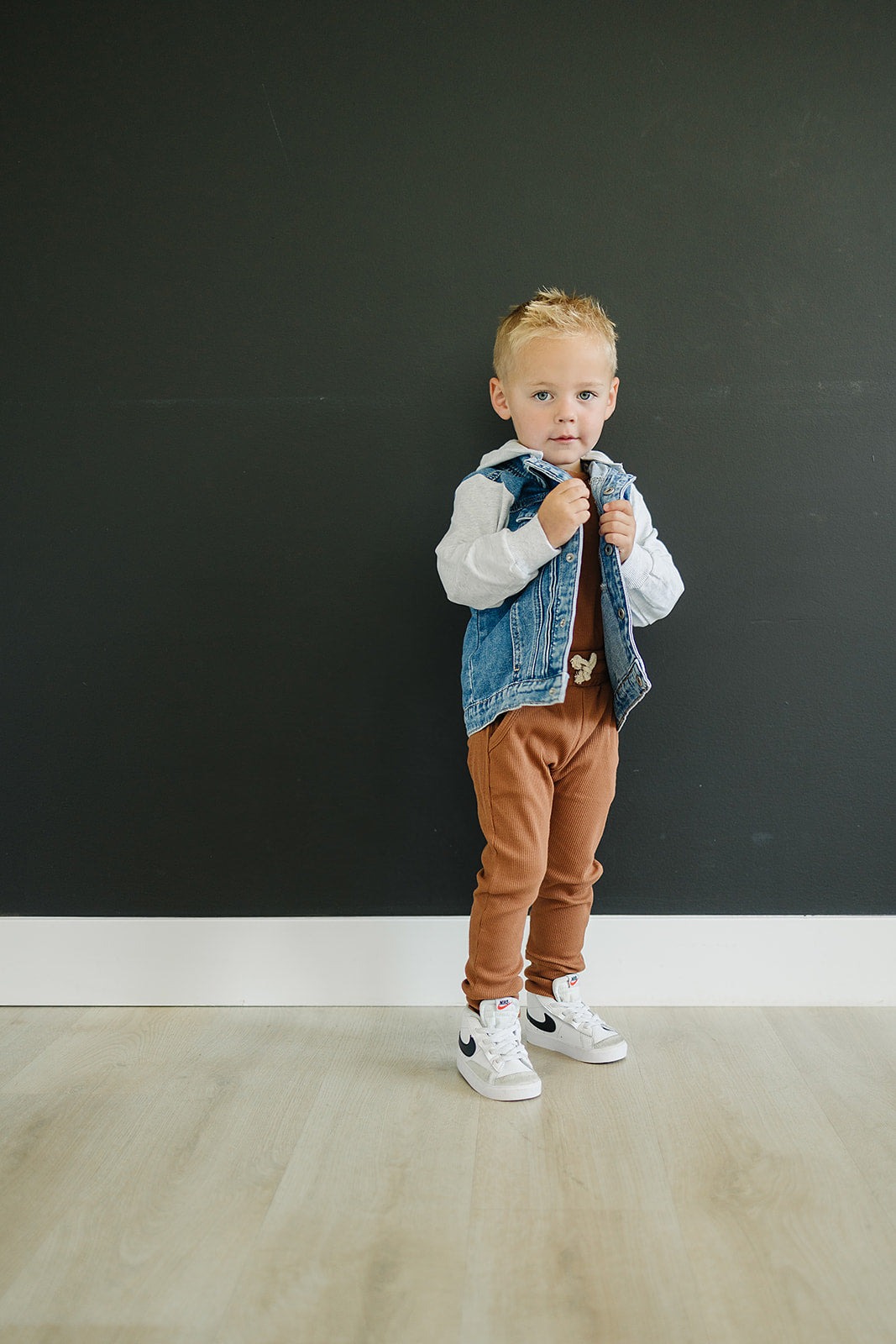 Hooded Jean Jacket