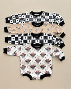 Bolt Cowboy Bubble Romper