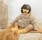 Mustard Scrunchie Socks