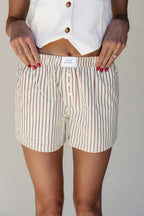 About Time Striped Boxers