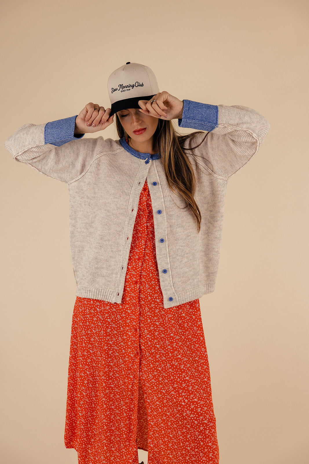 Great Expectations Contrast Cardigan