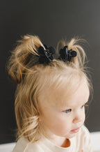 Mini Black Daisy Claw Clip Set