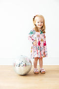 Boots & Bling L/S Pocket Twirl Dress
