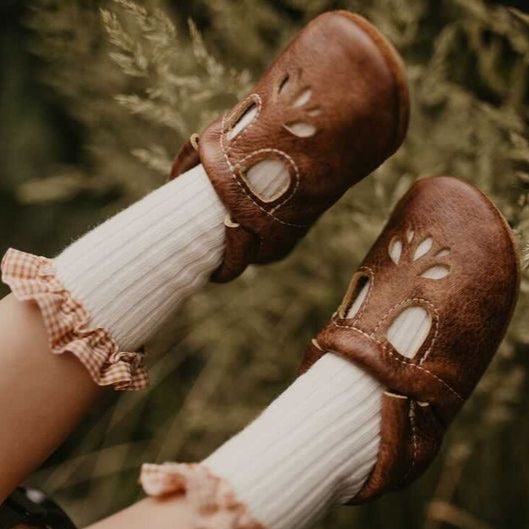 Plaid Midi Socks