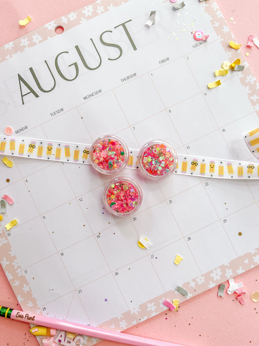 First Day Glitter Goals Hair Glitter Gel