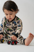 Monster Truck 2 piece PJ's