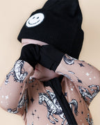Desert Cowboy Bamboo Zip Romper
