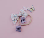 Mini butterfly claw clips