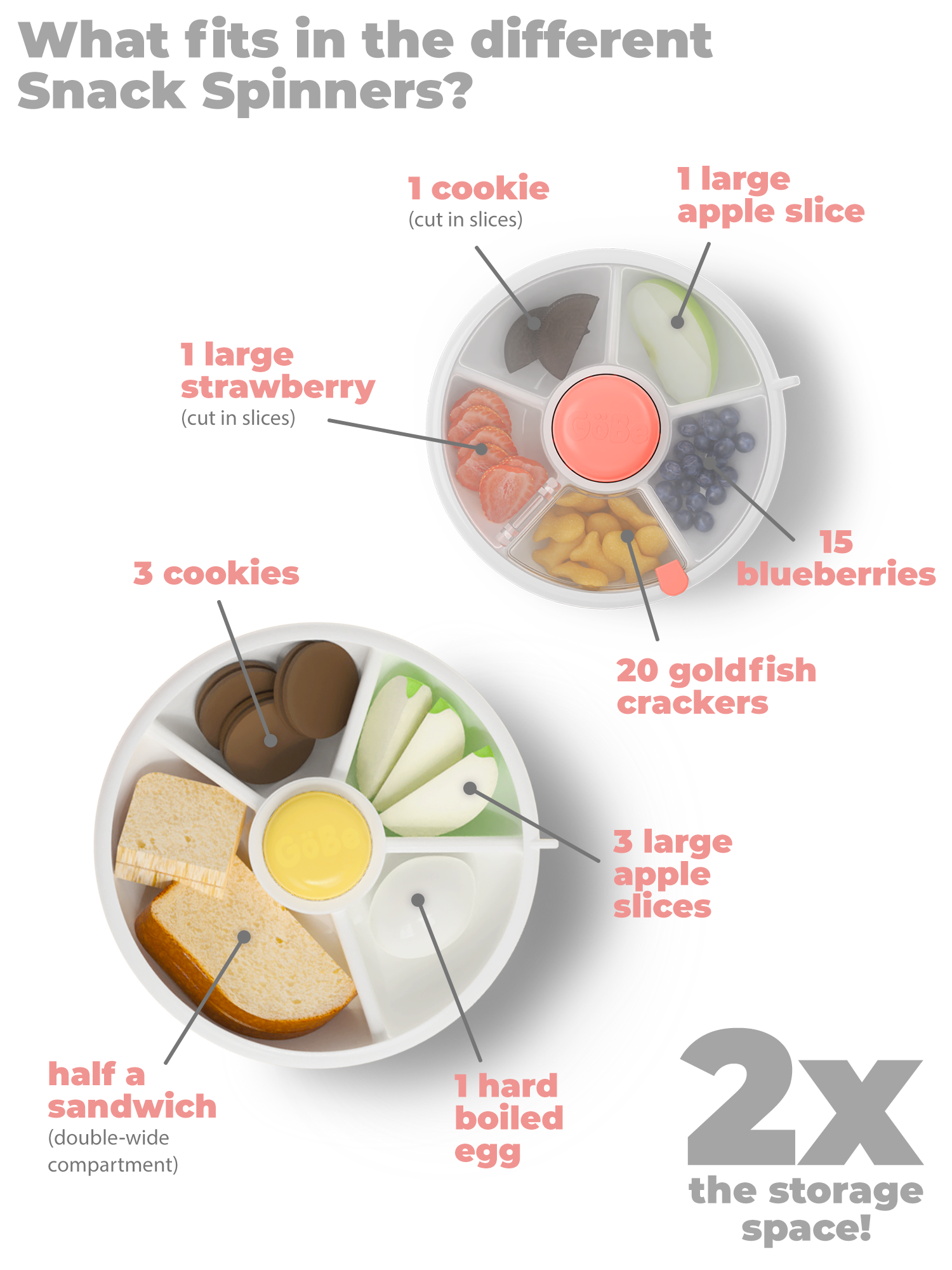 Large Snack Spinner Slide