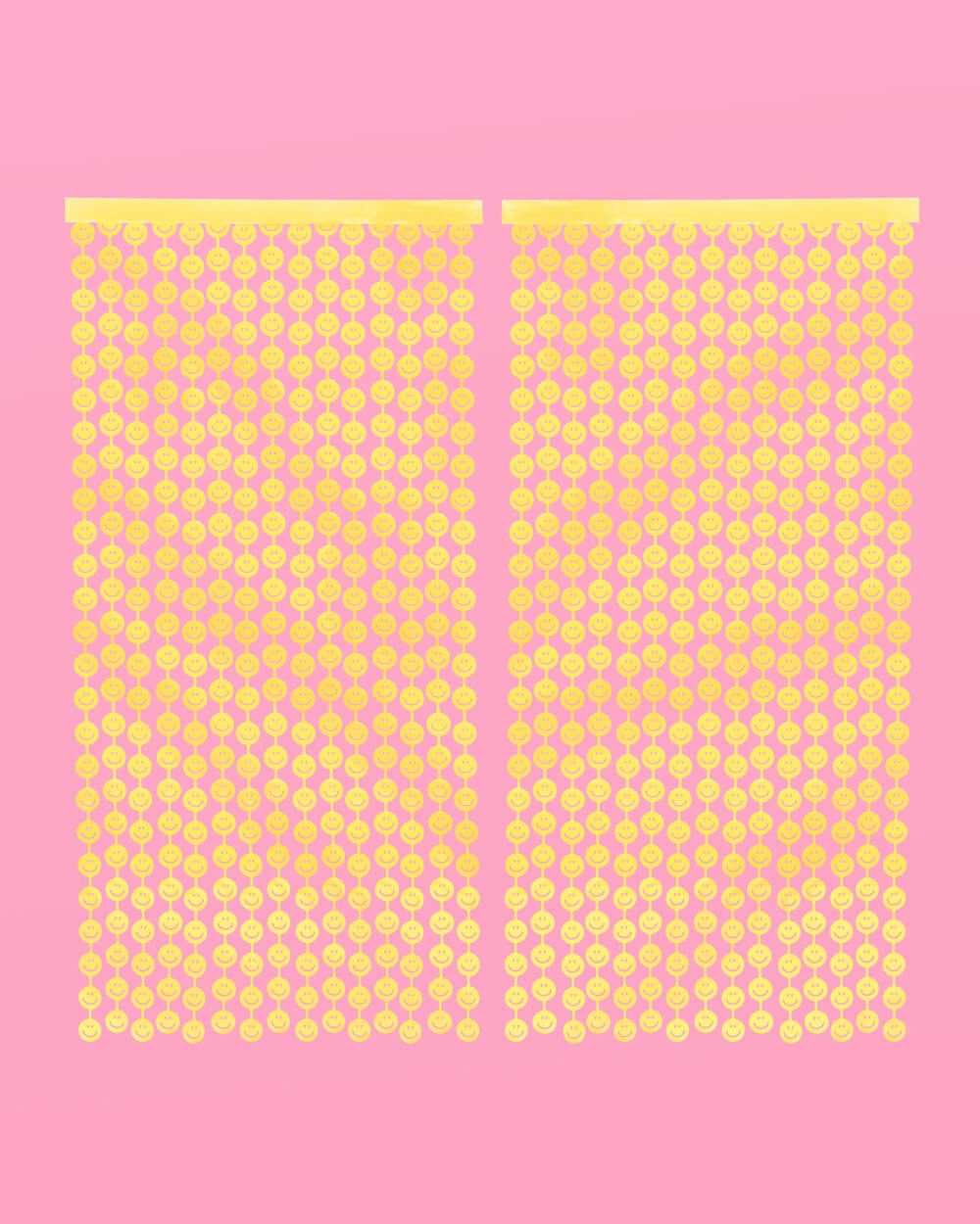 Smiley Curtain - matte foil curtain